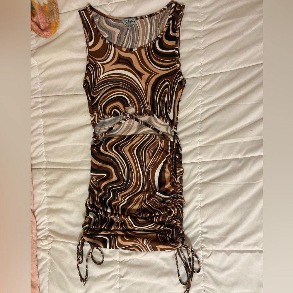 Y2K Cut Out Dress